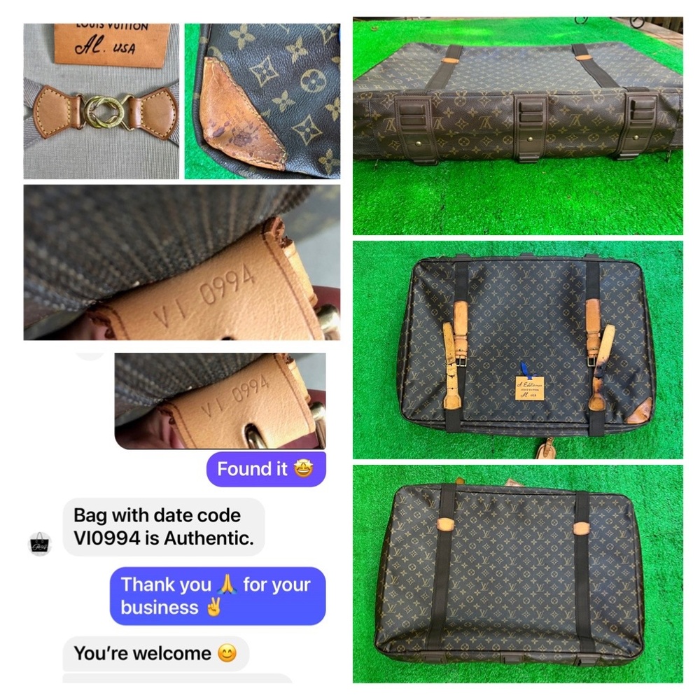 🤎 Monogram leather upcycled ♻️ Apple Watch band - Picture 13 of 14